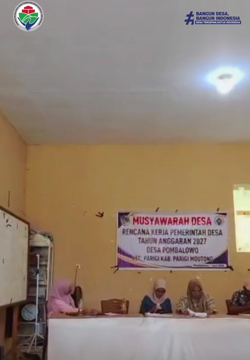 Abu_Syuhada's tweet photo. Desa Pombalowo, Parigi, Moutong, Sulteng telah melaksanakan Musdes RKPDes. Perencanaan yang memuat program strategis selama setahun. 
@YandriSusanto
@ARizaPatria
@KemensetnegRI
#KementerianDesaPDT
#BPSDMKementerianDesaPDT
#TPPFasilitasiMusdesRKPDesa
#KerjaPendampingDesaBerdampak https://t.co/7MHjNSkm7a