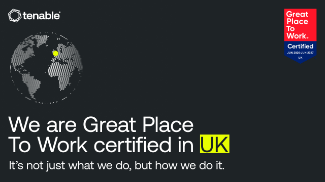 mikefikuart's tweet photo. We’re proud to have earned Great Place To Work® certification in the UK again. Our employees are at the center of everything we do, and this is a testament to the incredible workplace we've built together. We win as a team! #OneTenable #GPTWcertified https://t.co/1gv3WyBluO