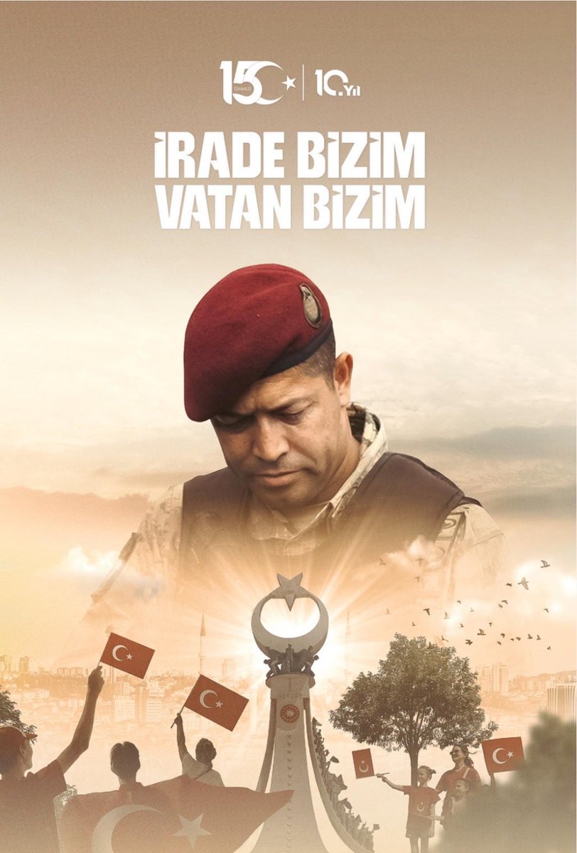 timduncan310's tweet photo. 15 Temmuz Demokrasi ve Milli Birlik Günü’nün 10. yılında, başta şehit ve gazilerimiz olmak üzere milli iradeye sahip çıkanları saygıyla anıyorum.
#Milletinzaferi
#15TemmuzDestanı 
#ZaferBizim https://t.co/BaJCIeCkLK