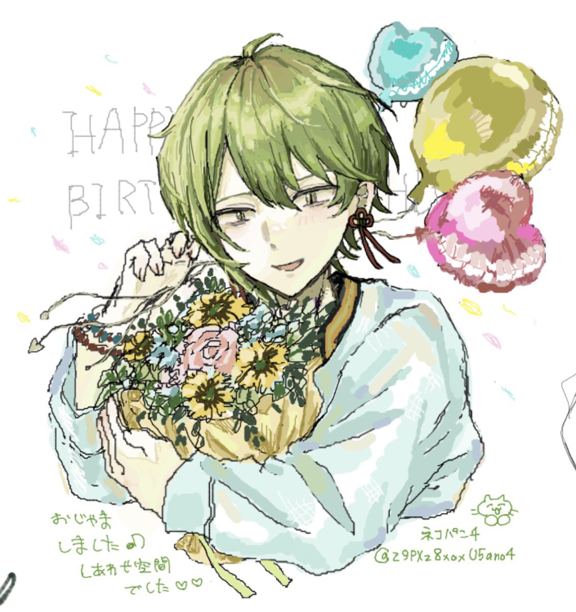 ちょっと前にこちらの絵チャ参加させていただいてました♪♪はくさん