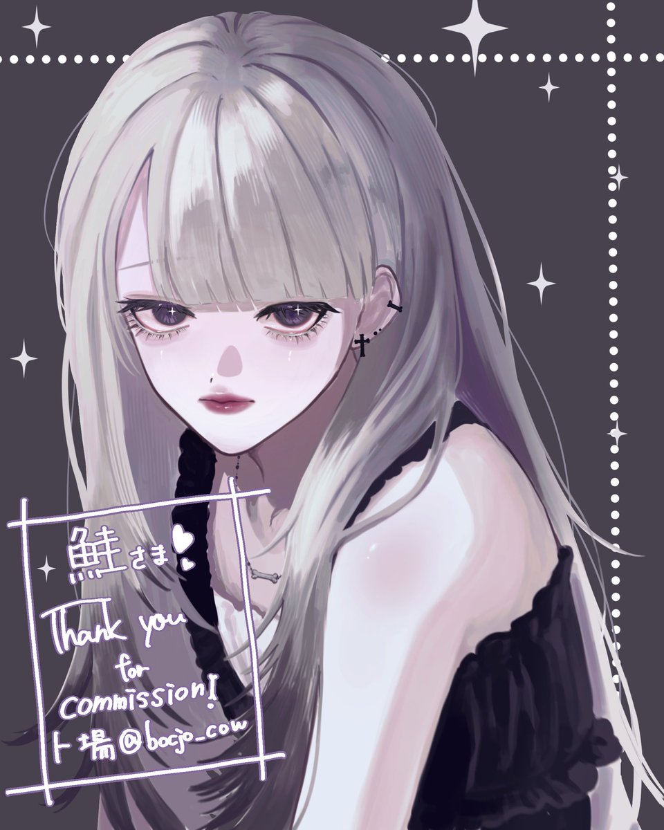 dgbmr's tweet photo. つなぐの卵商品にて卜場様（#bocjo_cow ）
にocを描いていただきました🩶☨

🔗 https://t.co/BEjAj1vNlB
#つなぐ #PR https://t.co/9XU15DZUDq