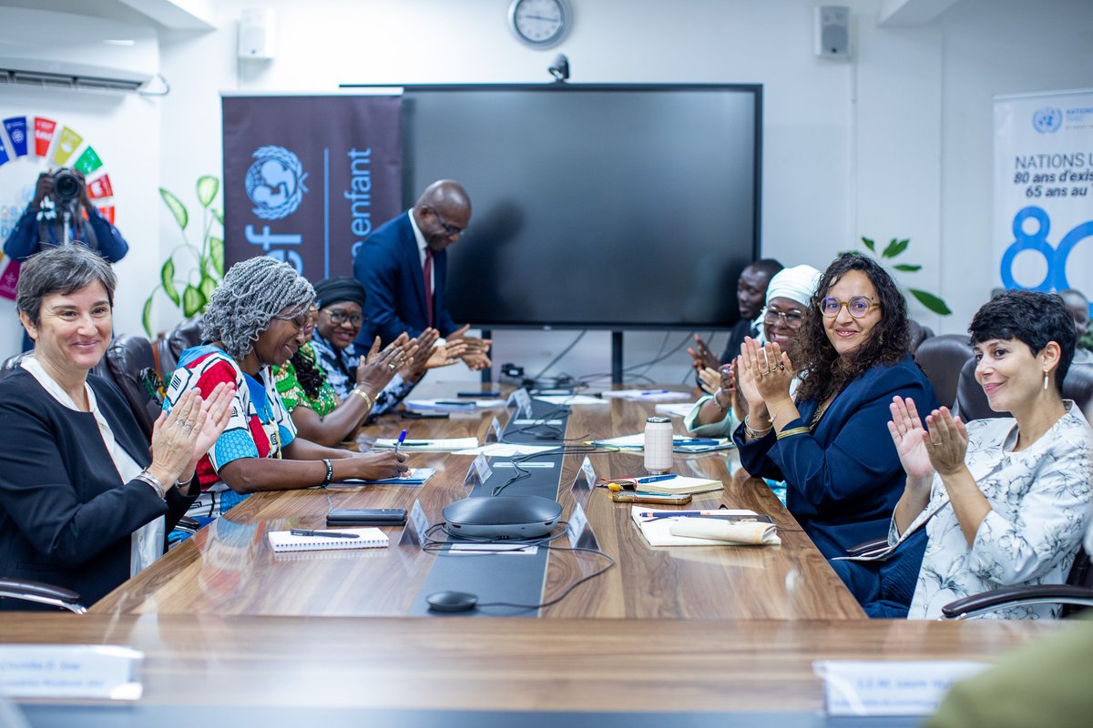 UN_Togo's tweet photo. Hier @UN_Togo a accueilli S.E. Mme Laure Huberty Amb. nommée pour le #Togo de la @cooperation_lu .

Un partenariat en Soutien au Gouvernement du Togo pour la protection de tous les enfants et de leurs droits. 

#LeavingNoOneBehind #Luxaid @LUinDAKAR https://t.co/86pBMMJy1p