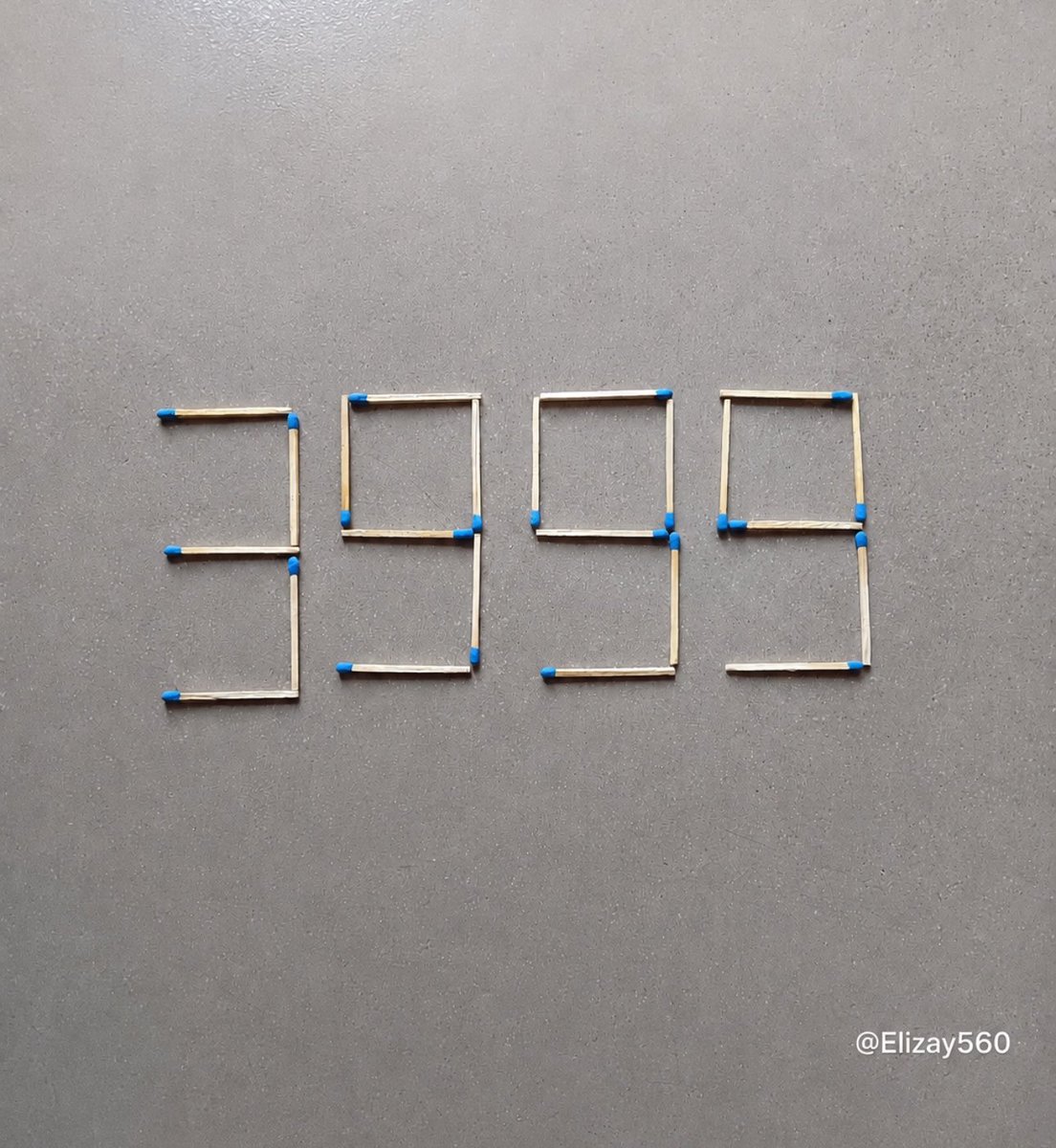 elizay560's tweet photo. Only Geniuses Can Crack This!

Can you Make Biggest num by moving Two sticks ? https://t.co/1g9eLny9HW