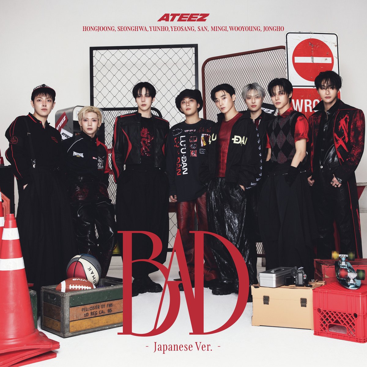 ATEEZ】 ATEEZ JAPAN 5TH SINGLE 「BAD (Japanese Ver.)」 ジャケット