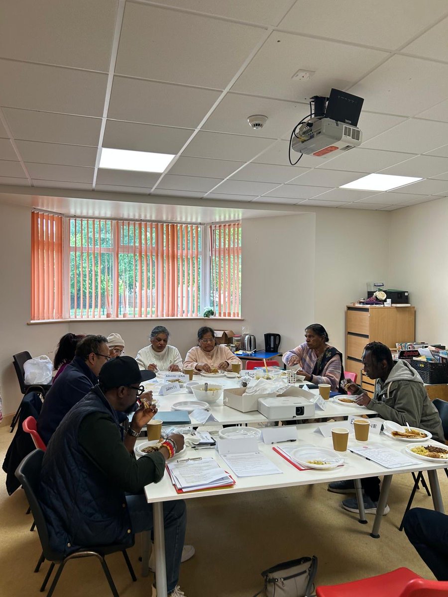 Bmeunitedltd's tweet photo. We delivered a community resilience, hate crime awareness, and food activity session at Pendeford Seventh‑day Adventist Church, Wolverhampton. Participants learned how to stay confident, feel safe, understand hate crime, and enjoyed a simple food activity. https://t.co/RXCJD7PwPl