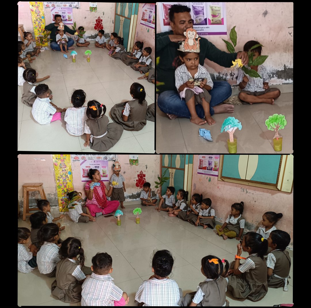CDPOvadnagar's tweet photo. બાળકોને થીમ મુજબ પ્રવૃત્તિ રમતો અને બાળવાર્તા.
 કરાવવામાં આવી.
@POICDSMehsana
@ddo_mehsana
@CollectorMeh
@WCDGujarat
#PA_PA_PAGLI
@mwcd
@cmoguj
@manisha_vakil
@pib
@RanjitIAS https://t.co/u4NvdBsfwU