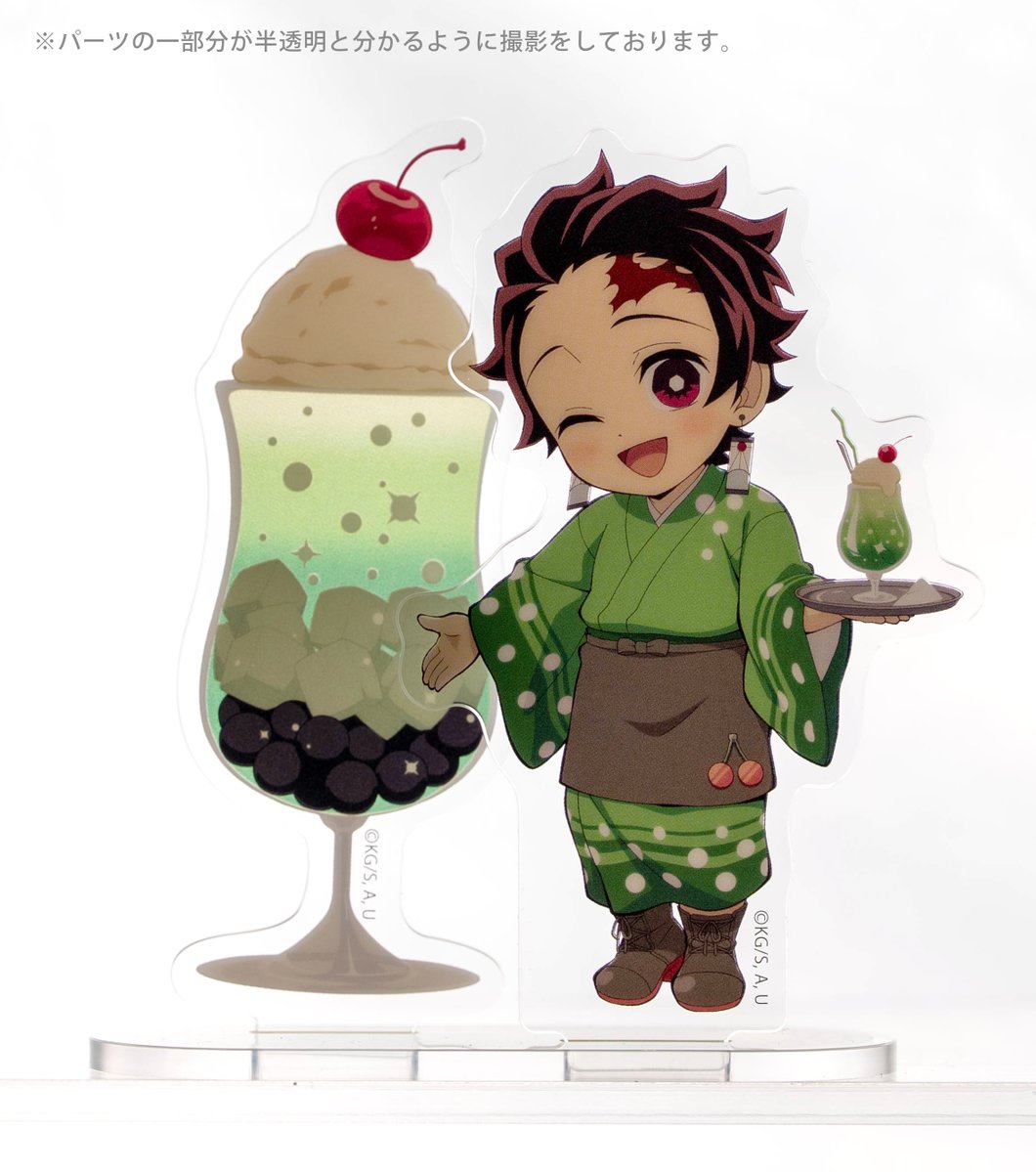 ufotable's tweet photo. 【🫧🍹グッズのご紹介🍹🫧】

「アニメ『鬼滅の刃』クリームソーダパーラー」イベント

夏らしいクリアで透け感のある素材や、水のきらめきをテーマにをしたアイテムをご紹介。

・ランダムアクリルスタンド
・リキッドアクリルコースター

#鬼滅の刃

▼詳細はこちら
https://t.co/hfHp0gtREC https://t.co/2vhAgtVTkd