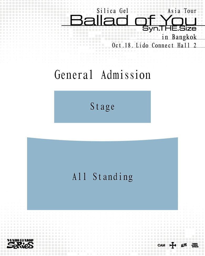 gangschiele_'s tweet photo. masho rasop สานฝันประกาศวงที่พามาละ คือ silica gel อย่างที่เดากันเลย บัตรราคาน่ารักมาก early bird 1800 / GA 2000 มาร้อง no pian no fail ก็เถอะทุกคน 🦾🫂 https://t.co/tuIBapYEXc
