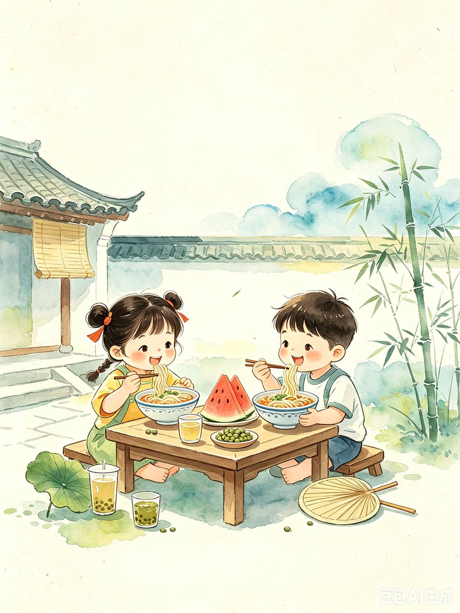 pingtanchina's tweet photo. 🌞 China's “#三伏” #Sanfu days — not three blessings, not three days.
It’s the hottest, stickiest stretch of #summer — up to 40 days of pure heat.
In short: Sanfu days = the final boss of summer.
How are you planning to beat it? 😄
（Image generated by AI）
#ChineseWisdom https://t.co/uetIhSbLbq