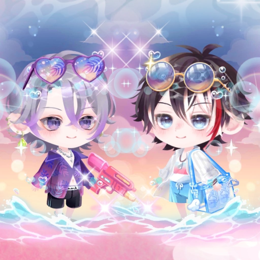omame_81's tweet photo. 2人共めっちゃ夏満喫してますやん🏖コーデ https://t.co/30dhyEYPdl