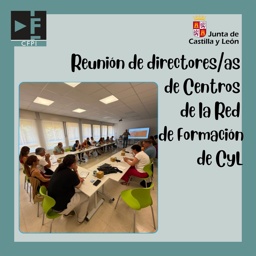 CFPIdiomas's tweet photo. Jornada de trabajo de los directores y directoras de Centros de Formación del profesorado de toda Castilla y León en el @cfieburgos
Haciendo balance del curso actual y preparando la oferta formativa para el curso 2026-2027
#formacióncyl #innovacyl #aprendeinnovaycomparte https://t.co/Y2XZYuWjqI