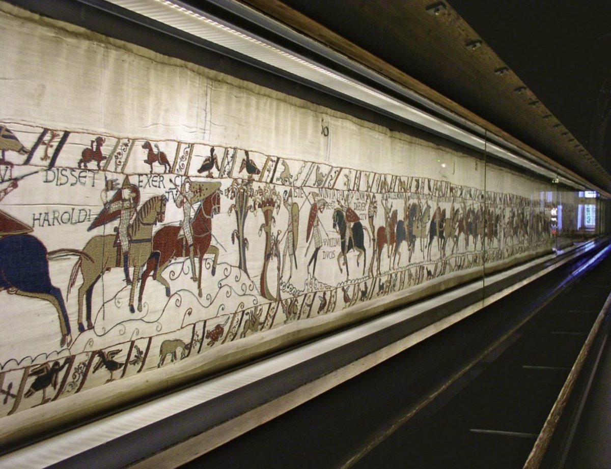 womensart1's tweet photo. Long before Michelangelo, long before Rembrandt, long before Picasso.....women were quietly and collaboratively creating their own masterpieces in Western art history....
#BayeuxTapestry https://t.co/IWPcanmf5S