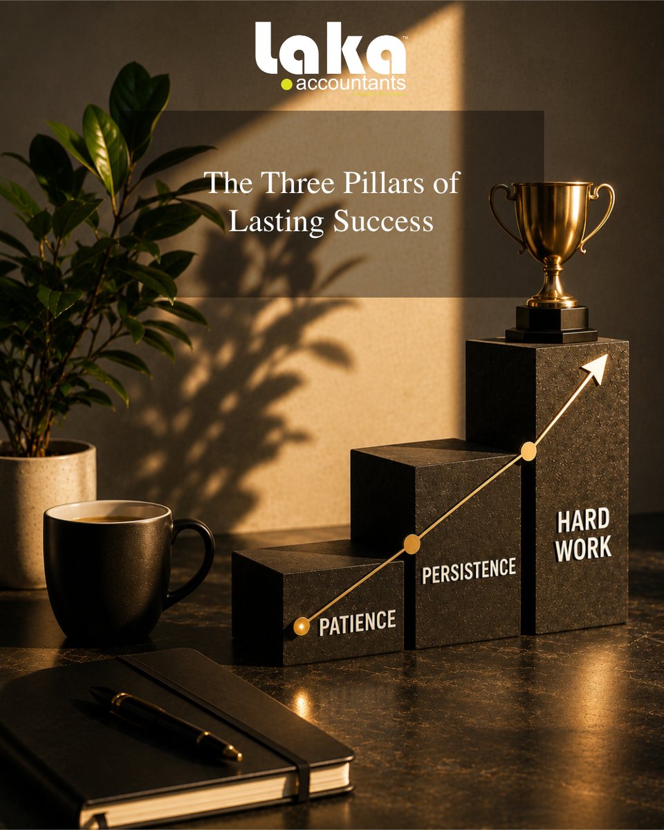 AccountantsLaka's tweet photo. Success isn't luck—it's built through patience, persistence, and hard work. Trust the process, stay committed, and keep moving forward.

Accounting, Tax &amp; Advisory Solutions: https://t.co/UaBA2kSuM3

#LakaAccountants #Success #Patience #Persistence #HardWork https://t.co/8POgf1Pruq