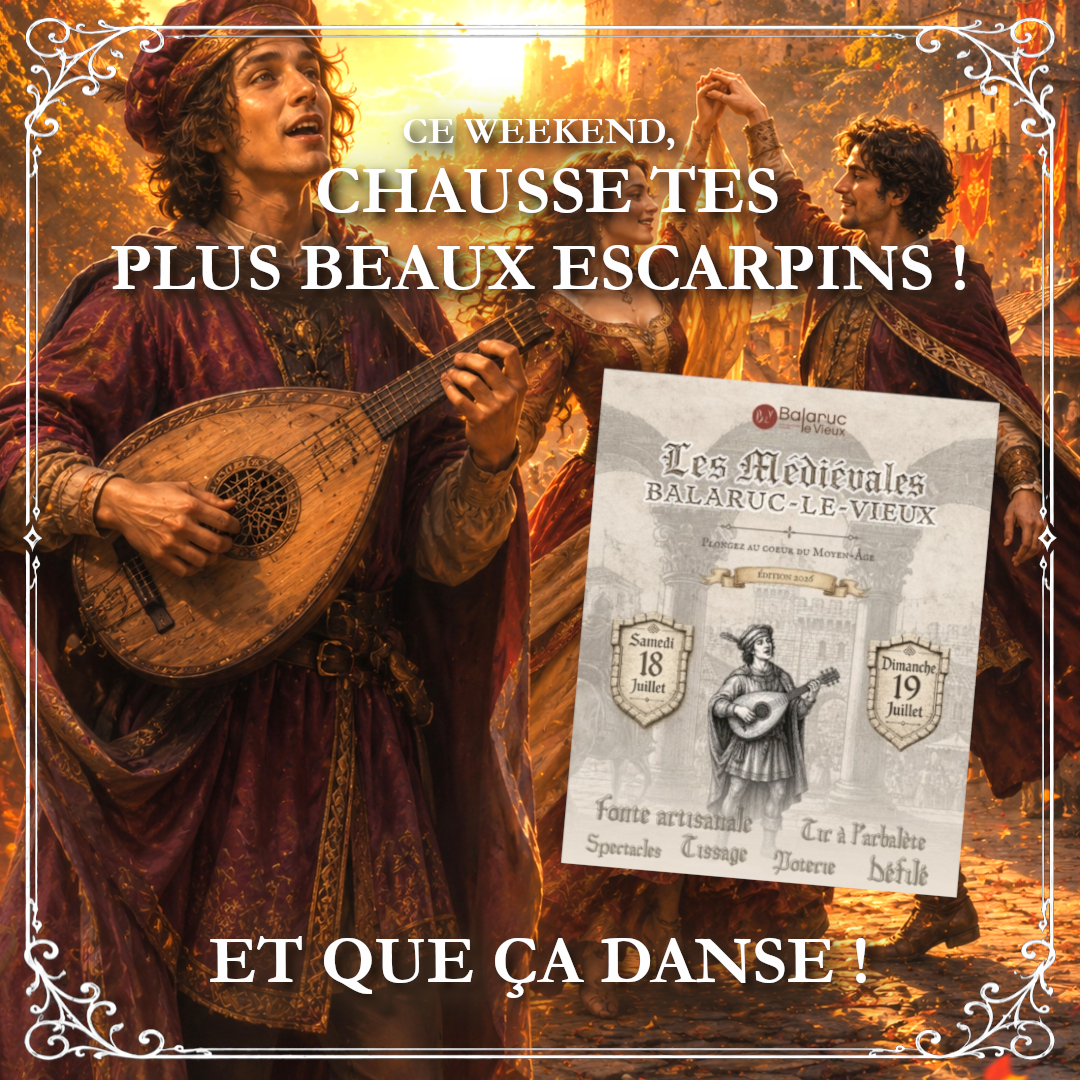 LiseBarrow's tweet photo. Les beaux atours sont de rigueur ce weekend à Balaruc-le-Vieux (34) pour cette nouvelle aventure.
Bien sûr, mes héros habitués aux bals et autres "festoieries" ne vont pas manquer ça 😉 
👉 Et toi, tu viens avec qui ?

#fetemedievale #médiéval #fantasy #Hérault #Heroic https://t.co/J1JYVcTcL1