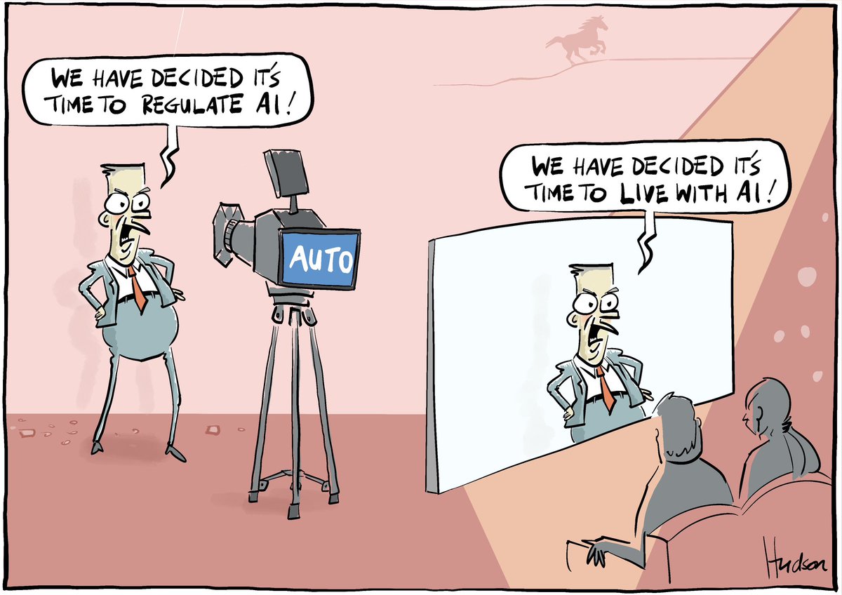phudsonink's tweet photo. Regulating #auspol #AI https://t.co/NuMtNHeSdW