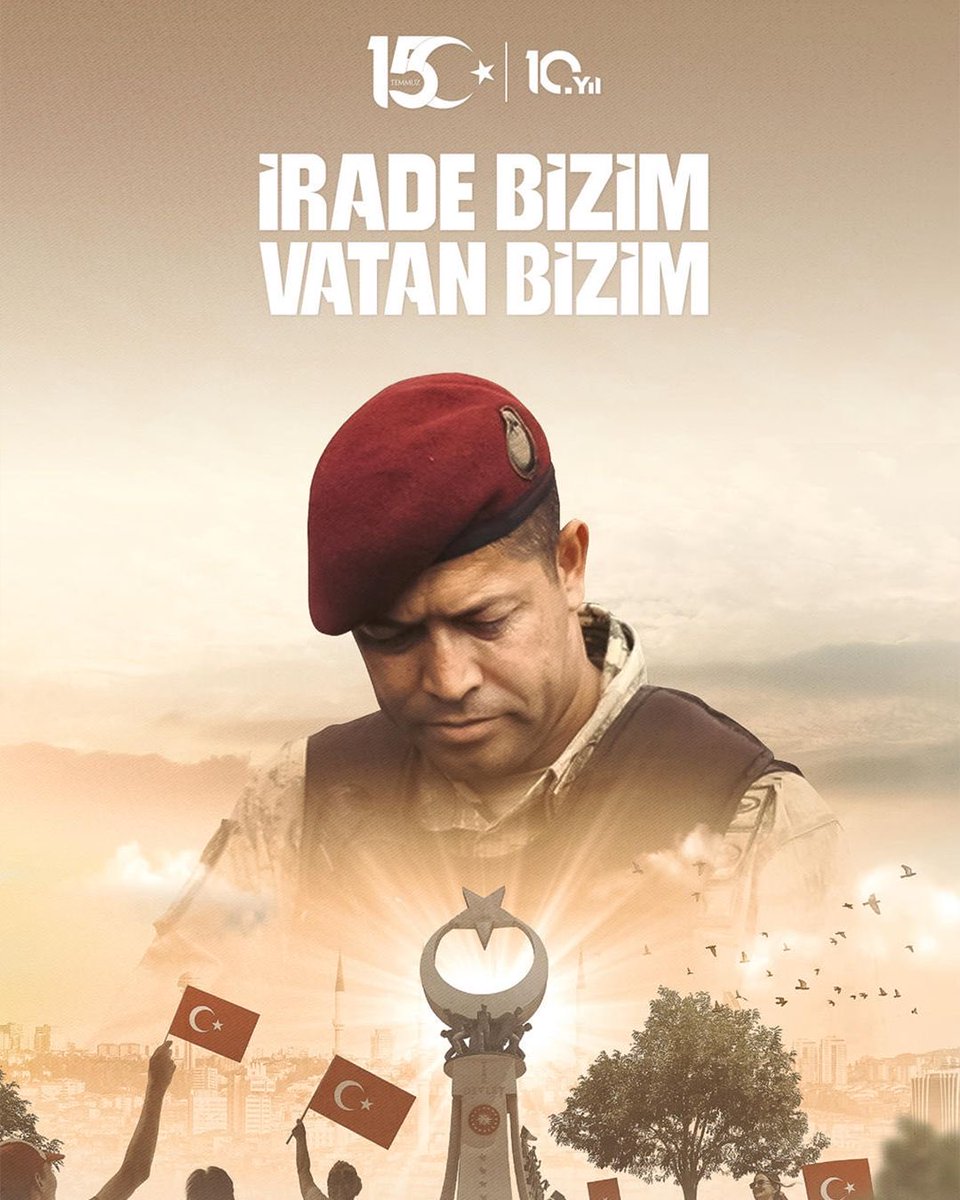 miakbulut's tweet photo. 15 Temmuz hain darbe girişiminin 10. yıldönümünde FETÖ terör örgütünü ve bu ihaneti bir kez daha lanetliyorum. 

Demokrasimizi ve egemenliğimizi kararlılıkla savunurken şehit olan kahramanlarımızı rahmet ve saygıyla anıyor, gazilerimize derin minnet ve şükran duygularımı sunuyorum. 
 
Demokrasi ve Millî Birlik Günü'müz kutlu olsun!

#DemokrasiVeMilliBirlikGünü