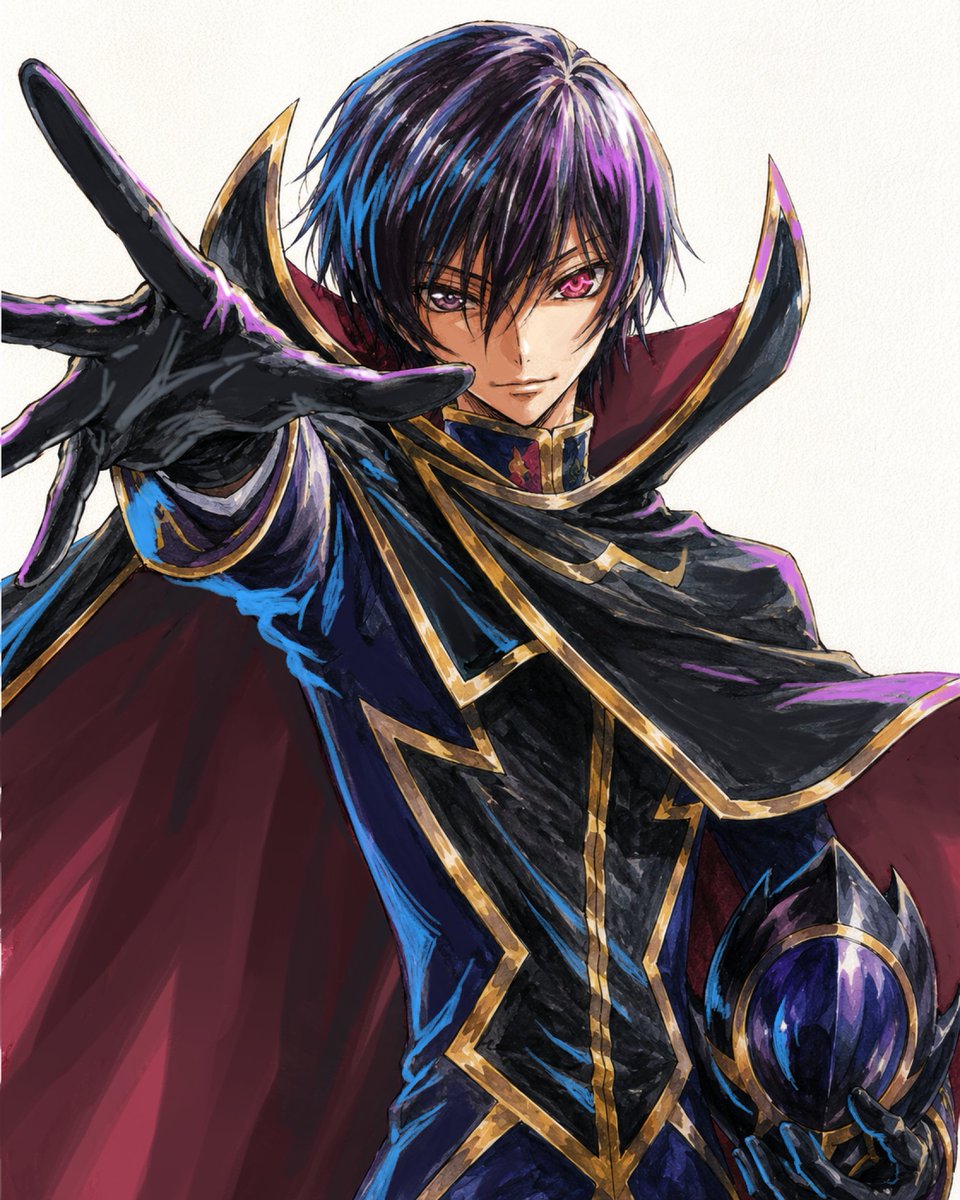 uonuma_yu's tweet photo. 我が名はゼロ───
コードギアス反逆のルルーシュ20周年記念行きたい！
ゼロ(ルルーシュ描いてみた) https://t.co/ggSB1abpsG