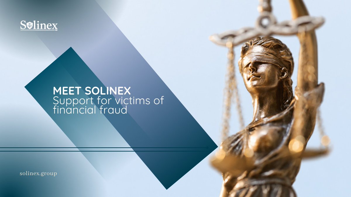 Soli_nex's tweet photo. Hello, we’re Solinex!

We help people affected by financial and online fraud, including withdrawal issues, suspicious investment platforms, identity theft, and questionable digital asset transactions.

Every case starts with a careful review - no unrealistic promises.

Learn more: https://t.co/4s6ya1owXA