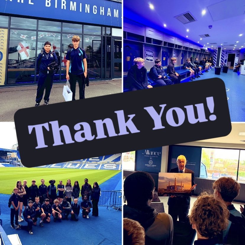 BalaamWood's tweet photo. A huge thank you to Jedi from @BCFC_Foundation and Malcolm for leading such a brilliant tour. Our pupils thoroughly enjoyed every minute and left with memories they’ll never forget. Thank you for making the day so special! 💙👏 #KeepRightOn https://t.co/aUTOYcShEt