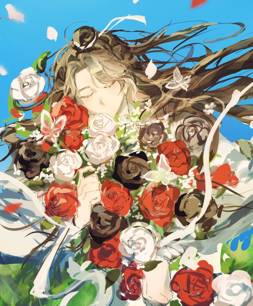 yinxi07's tweet photo. #TGCF #谢怜0715生日快乐 
전하 탄신일 축하드립니다// https://t.co/mSpAUOKUUp