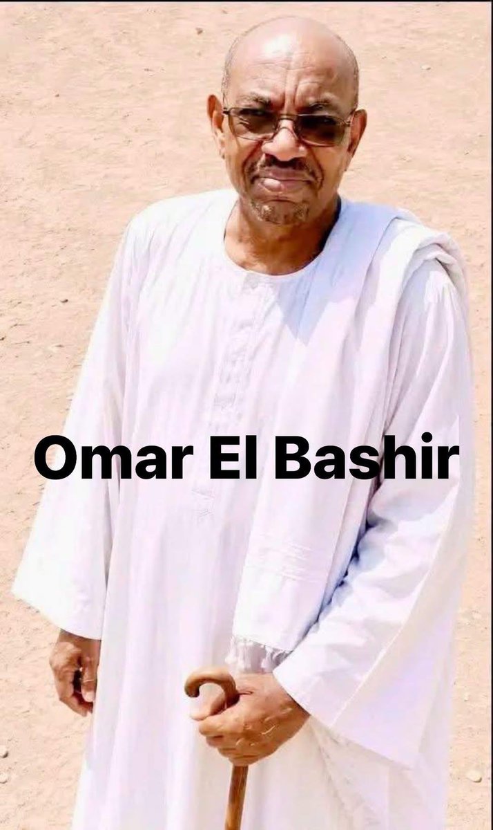 abdulrazakmuhd4's tweet photo. Remember Omar Hassan El Bashir, the longest serving Sudanese president who came in power through a coup detour in 1989 is now an ordinary man at the street of Juba. 
A man who acted like there is no tomorrow has now possessed humility in him. 
May the good lord forgive whoever wronged🤲