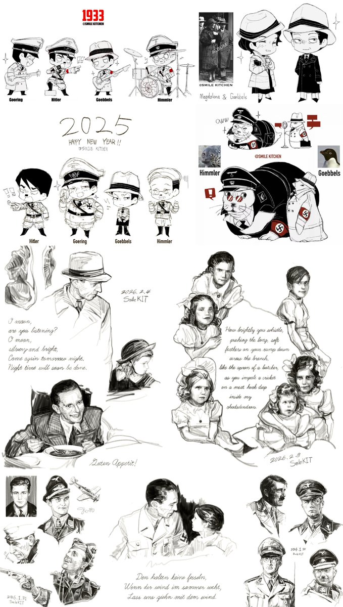 SmileKIT004's tweet photo. Draw what interests me. 
🚫Nazi
⚠️Historical fanart is about history, not politics. 
I have no interest in discussing politics with strangers. https://t.co/EbpamDj9Ba