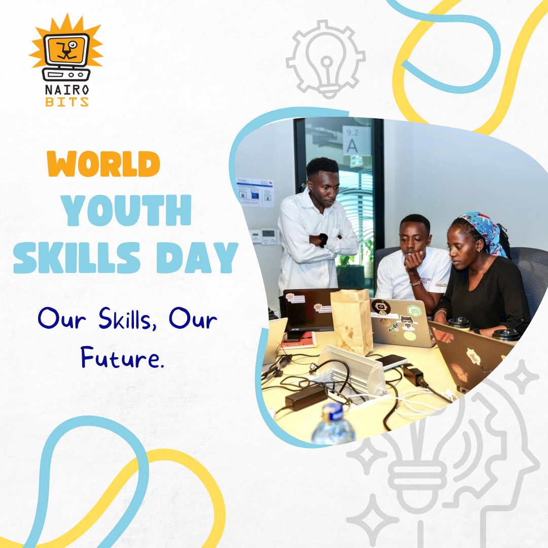 NairoBitsTrust's tweet photo. Happy World Youth Skills Day 2026. 🌍
A skill is never just for one person. It moves. It multiplies. It shapes a shared future.
#WeAreBits #Bits2theWorld https://t.co/tbOPJSsqRR