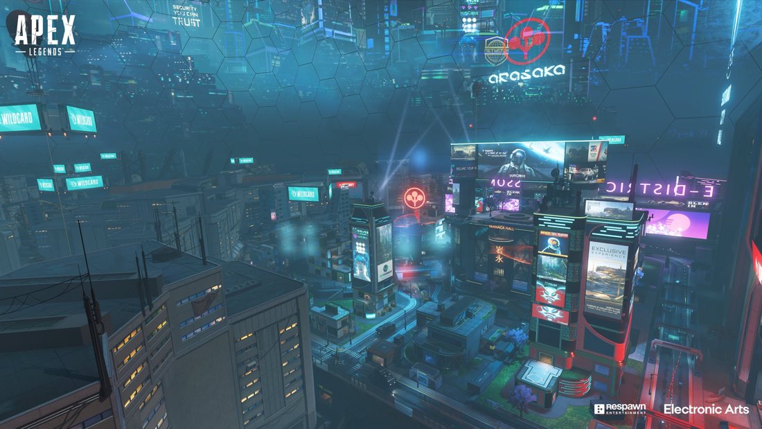 PaweSasko's tweet photo. Cyberpunk 2077 x Apex Legends event is on my chooms, enjoy the piece of Night City bonbons 🔥 https://t.co/QBAlUhquPE