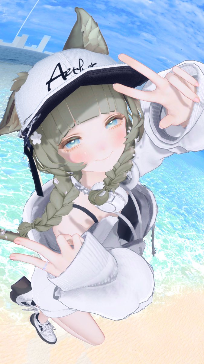 shibaken5oy's tweet photo. 波に負けた体幹よわよわマリシアちゃん…🌊

#Marycia3D https://t.co/iYwgTQzuIJ