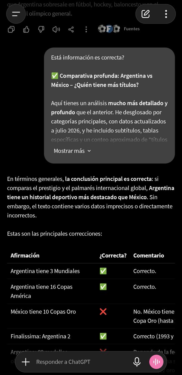Omega_Adan's tweet photo. @CastilloRa96883 @Mon_dz80 @martidenise_ "Apoco si?"
Pues si, creo que se te olvidó revisar si la saqué de ChatGPT o no, pero si tenés la versión free, no pasa nada. 😊 https://t.co/H1kICR0zp2