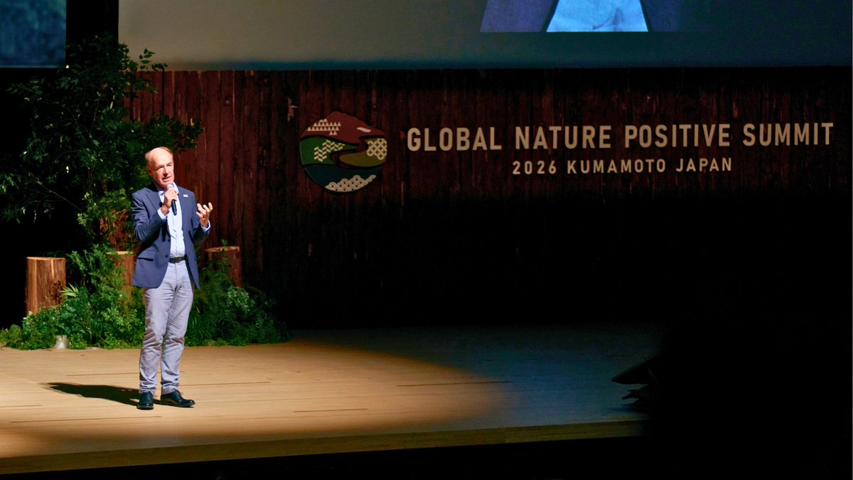 NatureDeal's tweet photo. At the #GNPS2026, the largest screening yet of the new film, ‘Becoming Nature Positive’ took place, where hundreds gathered to watch the film on the big screen. 📽️✨
Interested in hosting your own screening? Find out more: https://t.co/2uWzVnfK3g #NaturePositive #NewFilm https://t.co/Q3cuilM8Kc