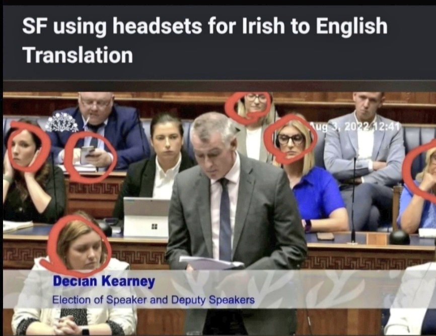 BlueBearNose's tweet photo. Well this is awkward, The party that keeps on giving 🤣🤣🤣🤣

Pure Comedy gold from Sinn Fein embarrassing themselves when it comes to the Irish language. 🫣🤣 https://t.co/HVAyu80hyg