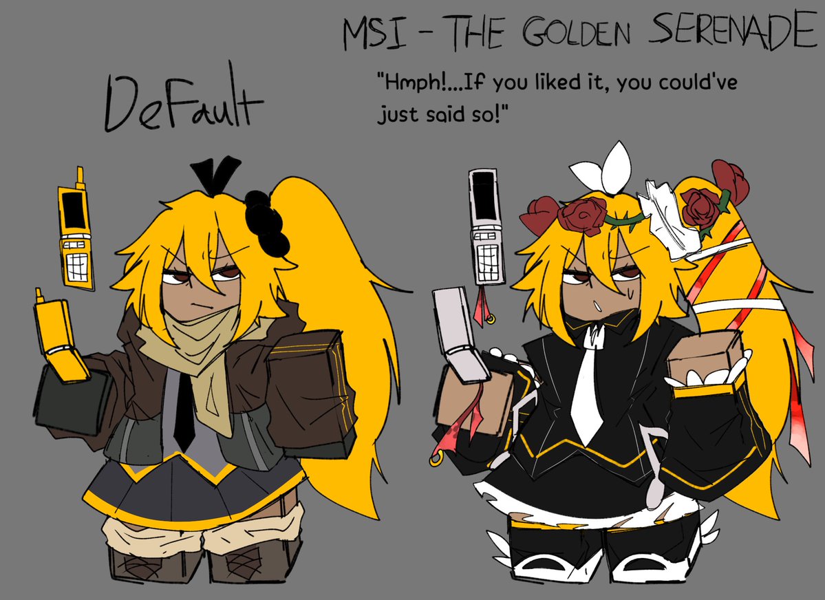 ImALazyArtist's tweet photo. Triple baka!!
Muse if she were a survivor 
#yccm3 #pddb #projectdivadeepblue

She uses her phone to smash btw... https://t.co/69eIGk7YPO