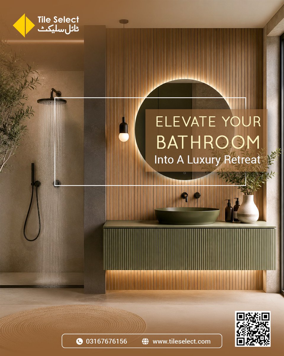 tile_select's tweet photo. Elevate Your Bathroom Into A Luxury Retreat!
Experience the perfect blend of premium tiles, contemporary design, and timeless elegance.
Contact: 0316 7676156
Website: https://t.co/A1kbL5e6VD
#TileSelect #LuxuryBathroom #BathroomDesign #ModernBathroom #BathroomInspiration https://t.co/BZpUXyMXfv