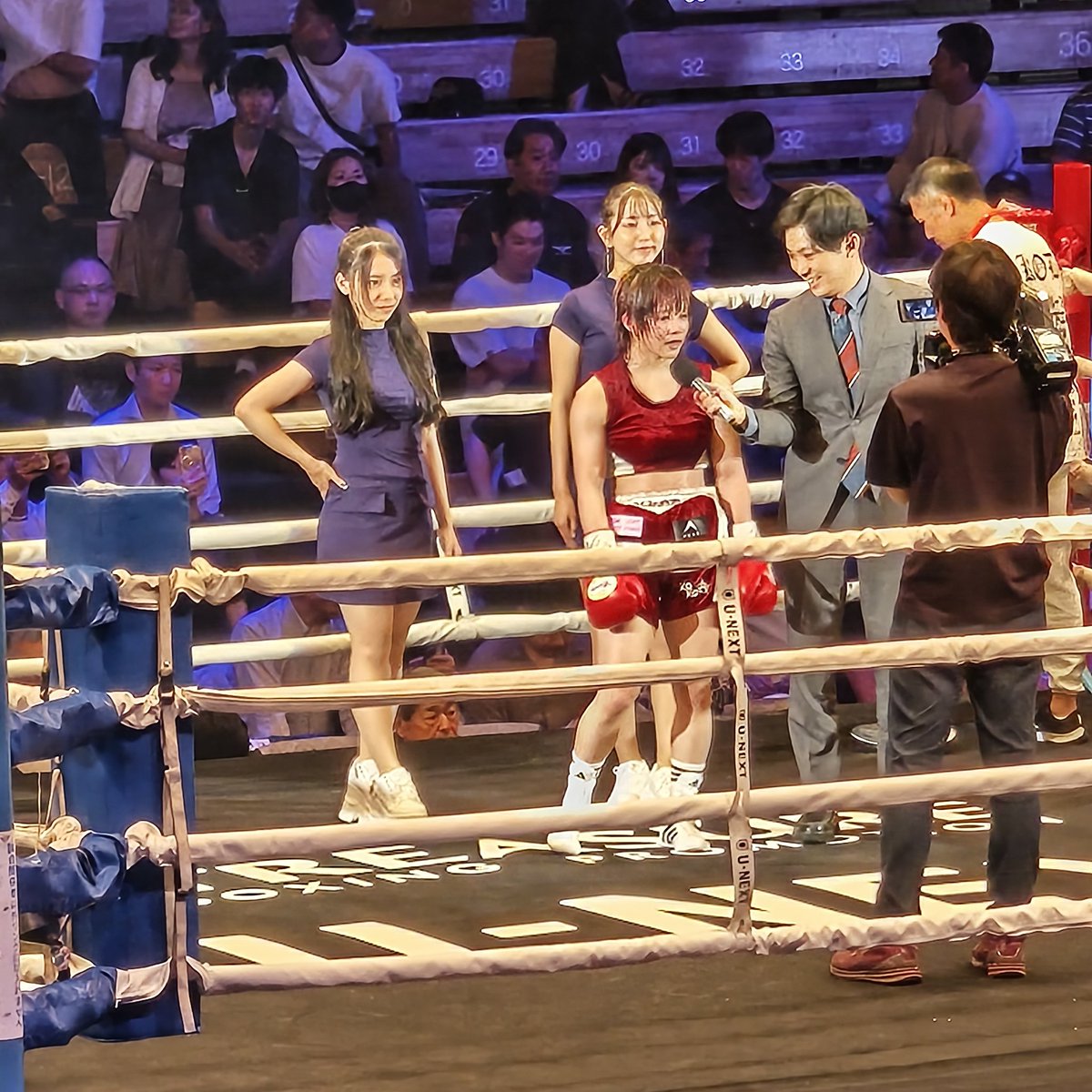 AkabaneRet43603's tweet photo. 田口心温選手の6R TKO勝利！
おめでとうございます💐 https://t.co/LIBU4jJvCS