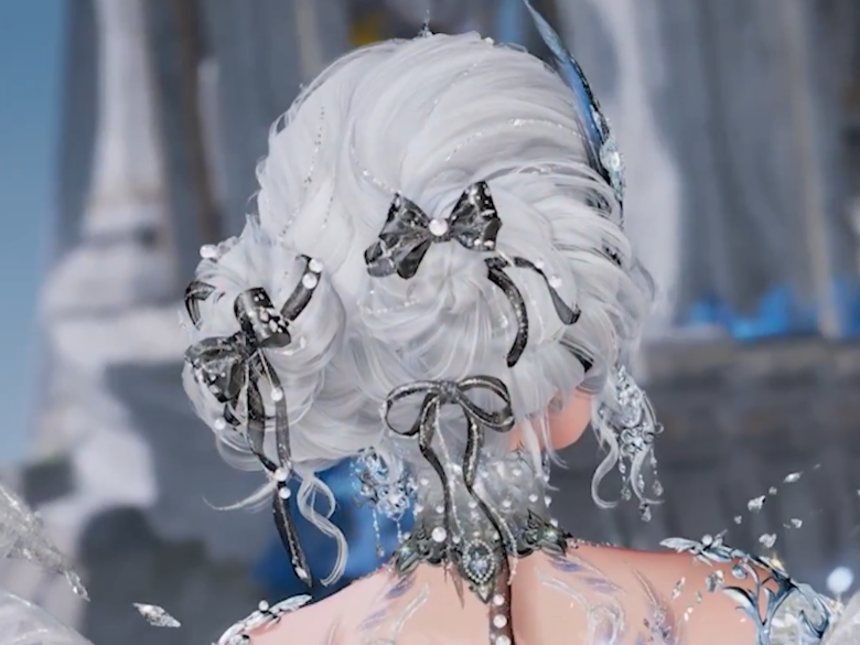am_amaranthine's tweet photo. I just saw the bow back in the hair OHMYGOSH it's the prettiest bow Ive seen in IN https://t.co/2dsk66e3TB