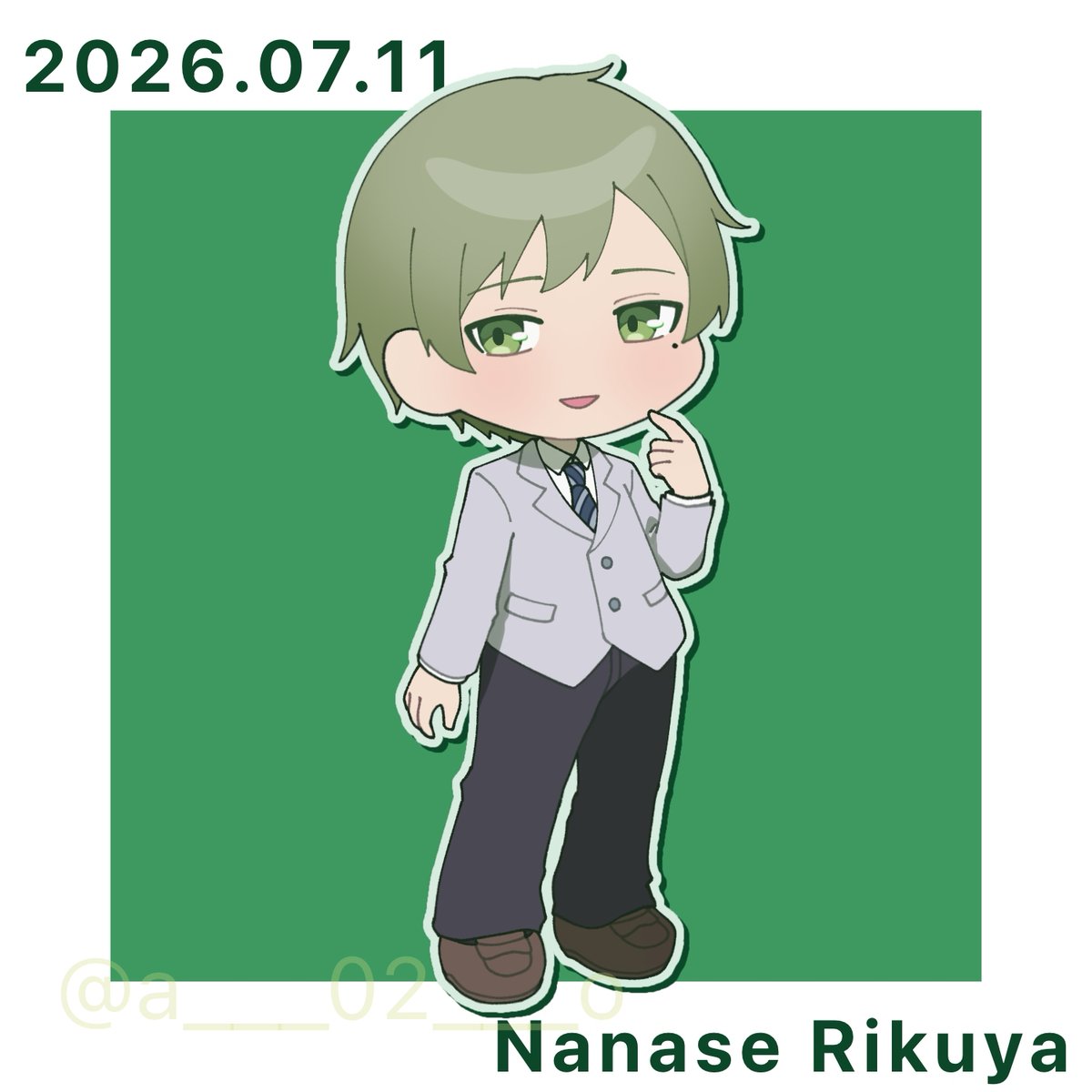 a___02___o's tweet photo. #蒼の花びら_HPB
7月11日は七瀬陸也の誕生日！🎉(遅刻) https://t.co/Pj9U2v71B4