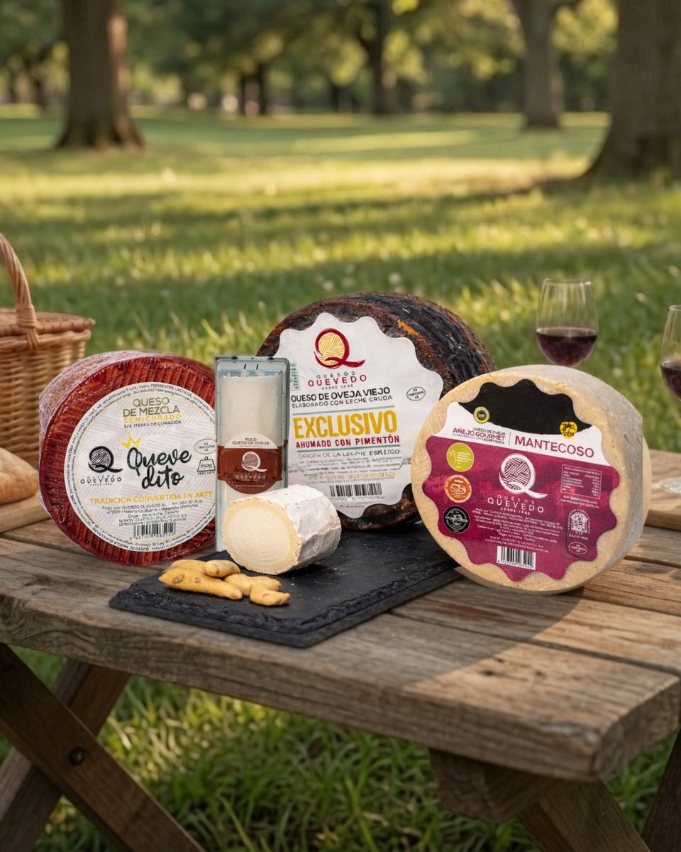 QuesosQuevedo's tweet photo. 🧀 Si el plan es quedar con amigos este verano, el Pack Redondo ya hace gran parte del trabajo.

Una selección pensada para compartir, sorprender y disfrutar sin complicaciones.

👉 Disponible en 📍 Plaza España 6
🌐 queso-quevedo.eshttps://queso-quevedo.es/producto/pack-redondo/ https://t.co/aMGL2FwAvB