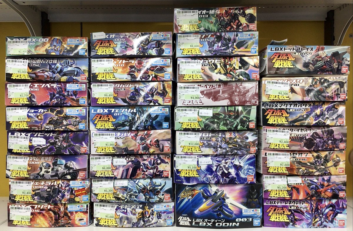 入荷情報】 ダンボール戦機プラモデル 一斉入荷‼️ レベルファイブの