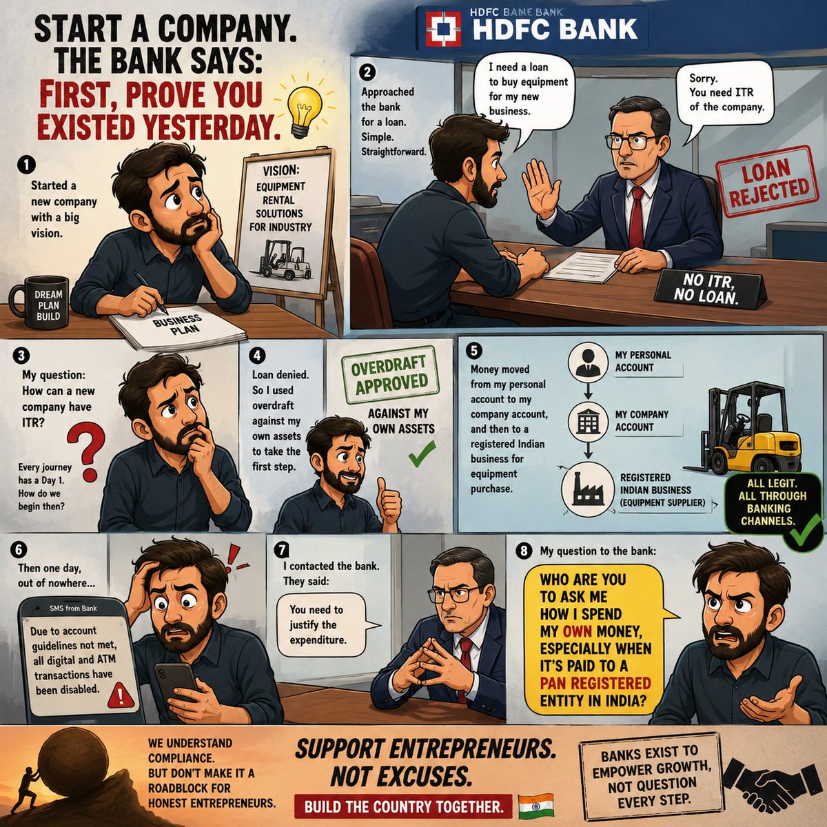 Doctorisation's tweet photo. @RBI @nsitharamanoffc @PMOIndia @HDFCBank_Cares @BeingPractical https://t.co/dnUkis47Vu