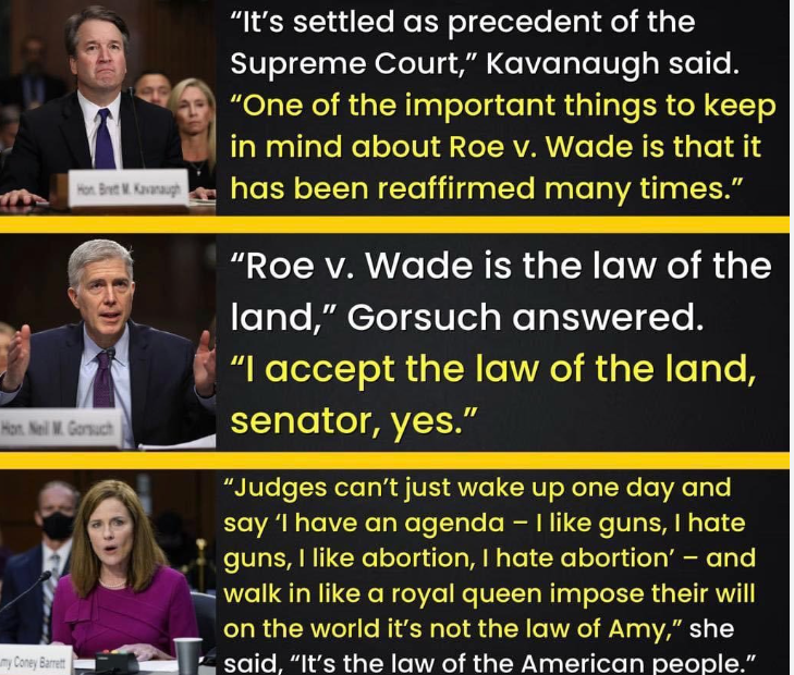 AndyWinston17's tweet photo. @FoxNews She lied under oath like all of the Trump nominees. https://t.co/QxfB3fsops