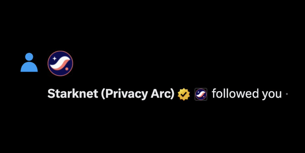 Starknet (Privacy Arc) tweet media
