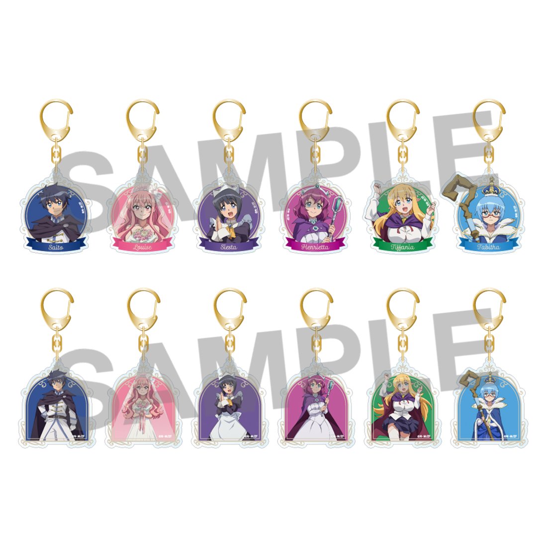 キーホルダー・アクリルキーホルダー order 20pc 🌟商品紹介⑤🌟 TVアニメ「#ゼロの使い魔」より、20周年を記念して