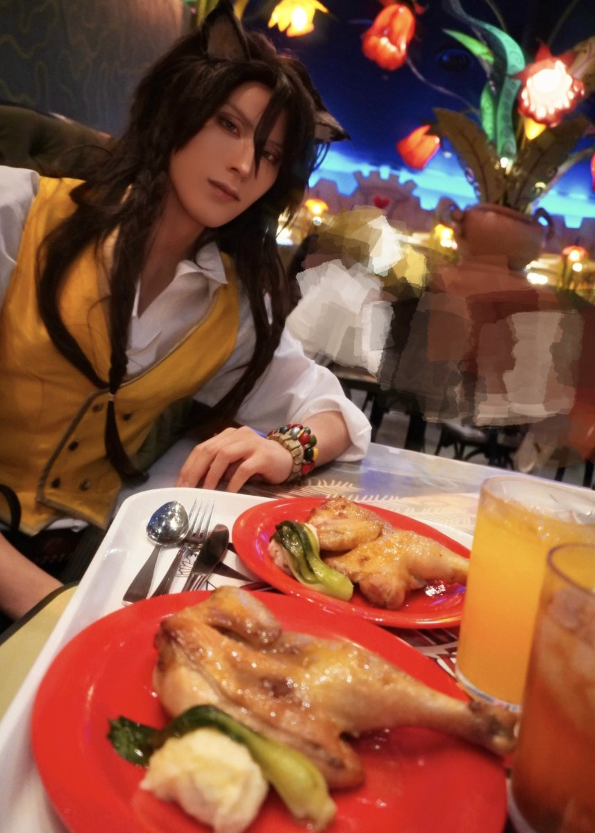 Xioncos_'s tweet photo. 写真よりも🍗を食べたい🦁 https://t.co/96lqjzGsWi