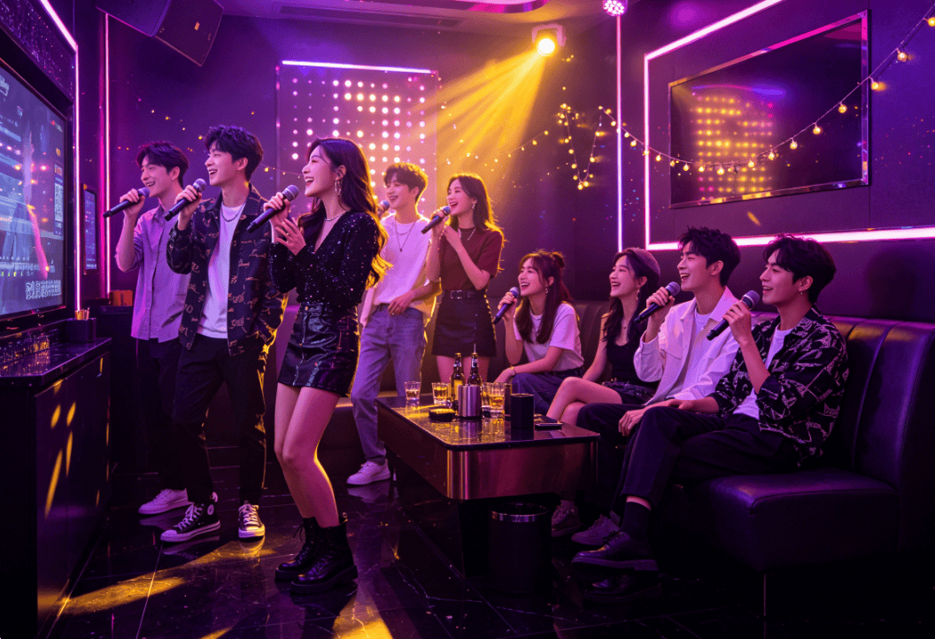 ksh841114's tweet photo. Tired of the daily grind Grab your crew, hit the KTV, and belt out your favorite bops till dawn—cheers to non-stop fun and unforgettable moments! https://t.co/dtteGCrmAD