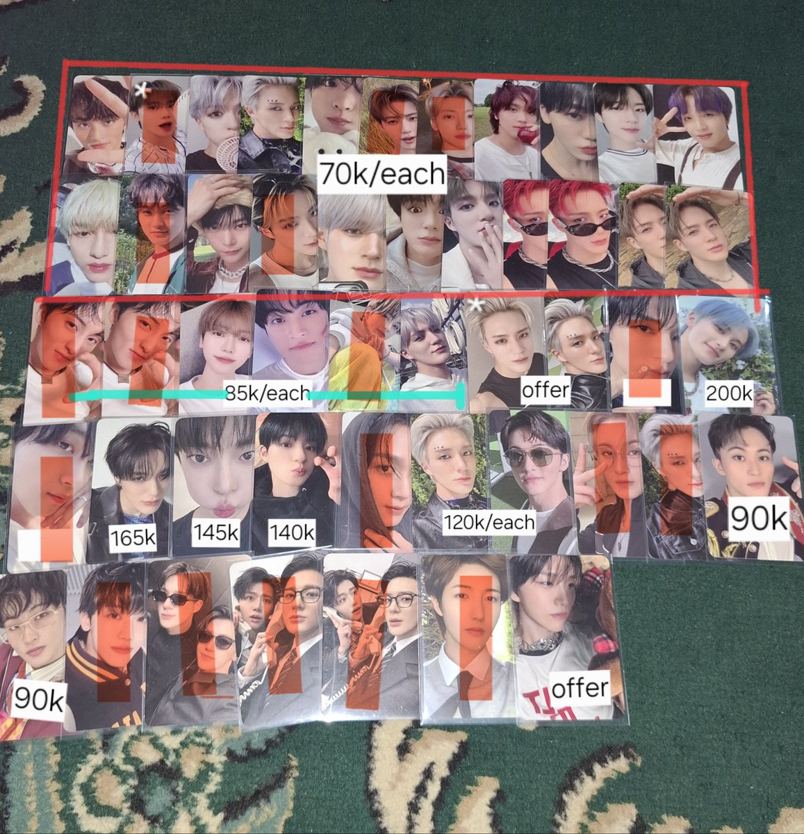 dongmarkiee's tweet photo. ─ Want to sell wts aab nct wayv murce

* = dmg/slight
– min take 2pc
─ bisa keep event with dp 50%
─ inc pack, exc adm 22% + 1.250
─ full oren 🍊 / splitpay
─ any question? dm yaa

🏡 dom jambi
mt after dm https://t.co/q9rqN5MwzX