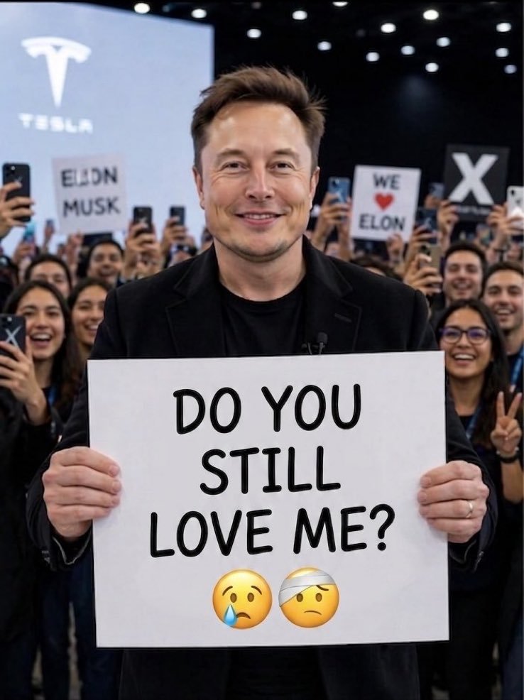 BeyondLegends_1's tweet photo. Be honest 🧐....

If Elon Musk send you a message....

"Do you still love me"..💞

... What Will you reply him?

A) Yes 
B) No https://t.co/TL8RRc5CFW