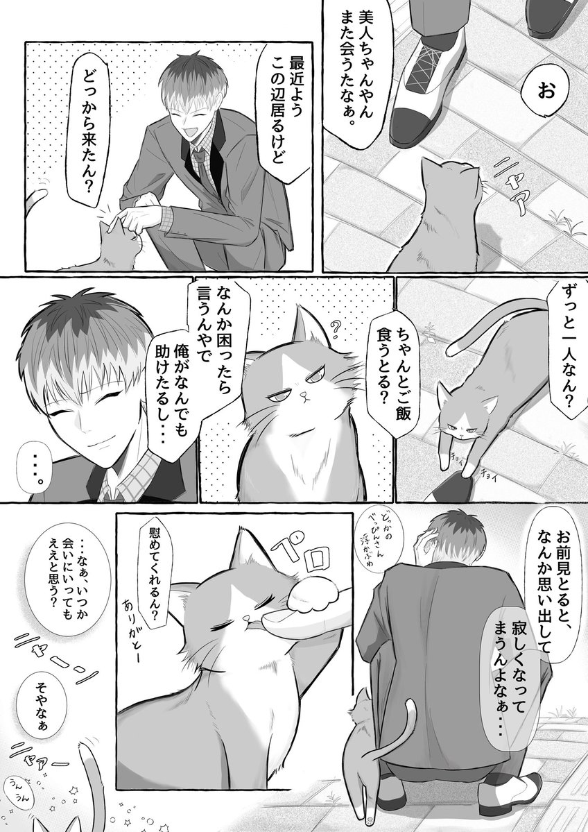 hamohamosaro's tweet photo. 24🎋と野良猫（ささろ） https://t.co/xcCgUEGLVa