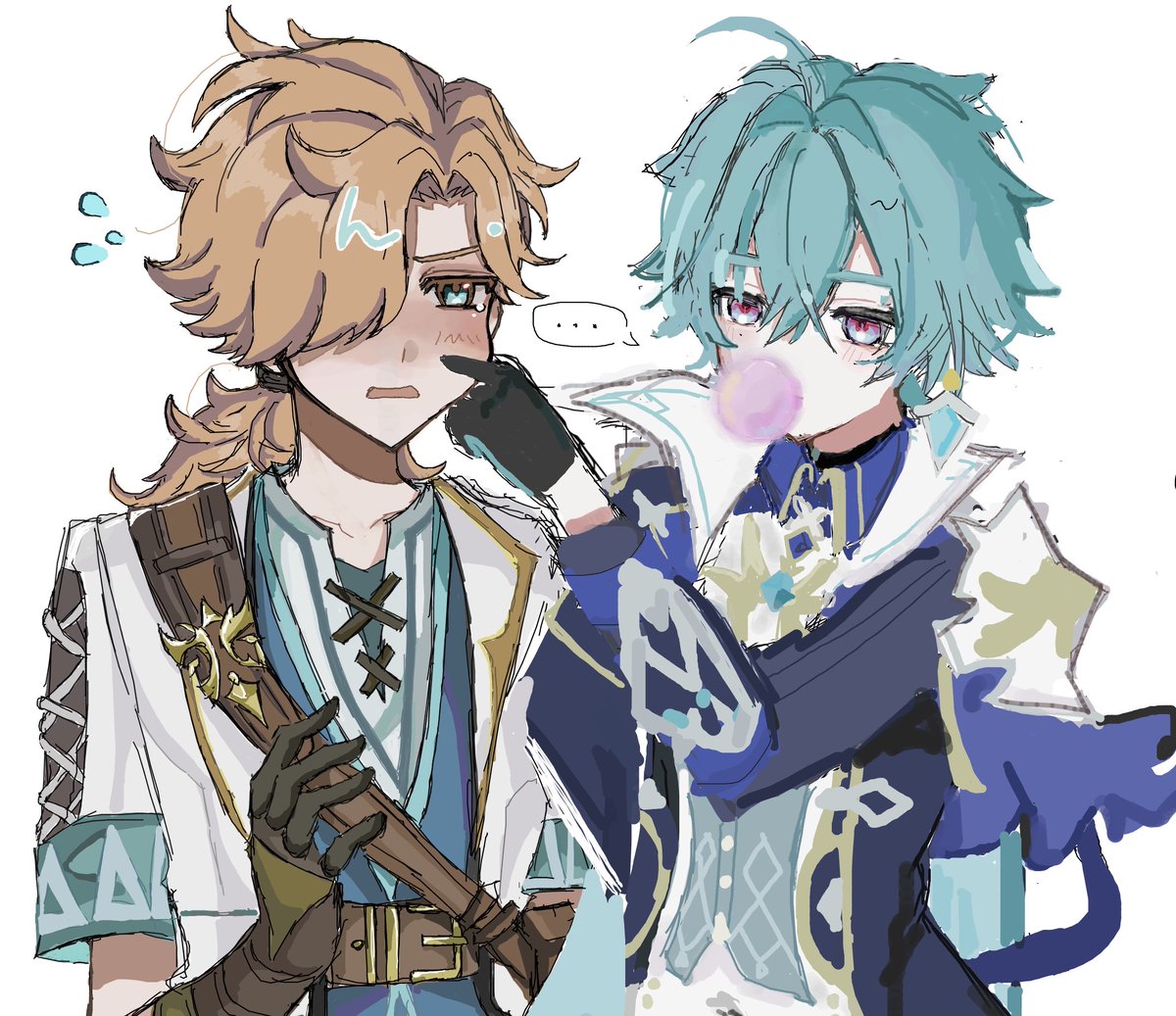 y_lloz's tweet photo. テオとロエ合作🍵 https://t.co/i6P5Q62y2t