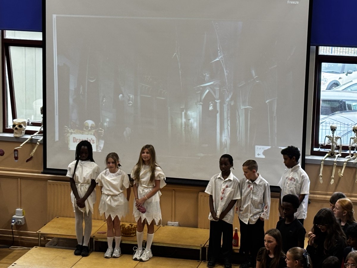 Our scary  Yr6 children performing for their parents and carers this morning 

Everyone of them was a superstar and the show rocked!&nbsp; #impossibleisnothing Image